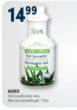 Familiprix Aloex drinkable aloe vera gel offer