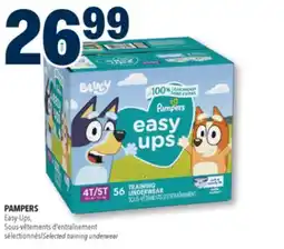 Familiprix PAMPERS, Easy-Ups, Selected training underwear offer