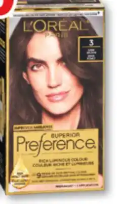 Familiprix L'Oréal Paris Superior Preference permanent hair dye #3 Brasilia Dark Brown offer