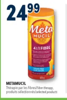 Familiprix METAMUCIL Fibre therapy, selected products offer