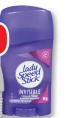 Familiprix Lady Speed Stick Invisible antiperspirant cool & fresh offer