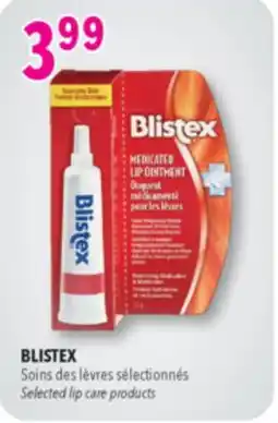 Familiprix BLISTEX, Selected lip care products offer