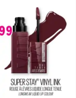 Familiprix Maybelline New York SuperStay Vinyl Ink longwear liquid lipstick #135 offer