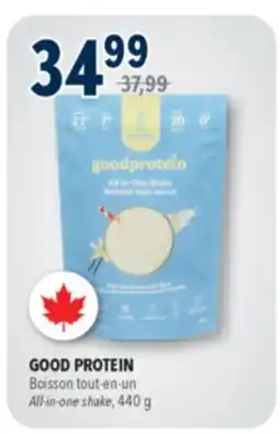 Familiprix GOOD PROTEIN, All-in-one shake offer