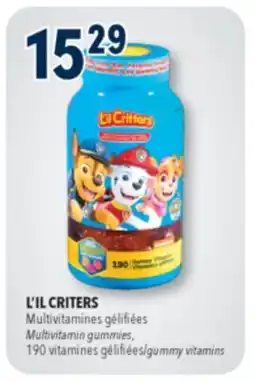 Familiprix L'IL CRITERS, Multivitamin gummies, 190 gummy vitamins offer