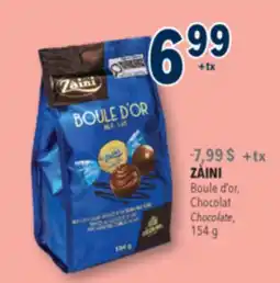 Familiprix ZÀINI, Chocolate offer
