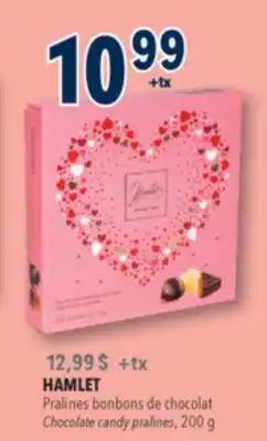 Familiprix HAMLET Chocolate candy pralines, 200g offer