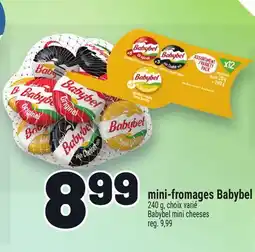 Metro MINI-FROMAGES BABYBEL | BABYBEL MINI CHEESES offer