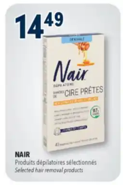 Familiprix NAIR, Selected hair removal products offer