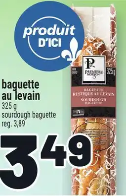 Metro BAGUETTE AU LEVAIN PREMIÈRE MOISSON | PREMIÈRE MOISSON SOURDOUGH BAGUETTE offer