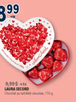 Familiprix LAURA SECORD, Milk chocolate offer