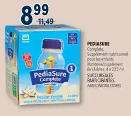 Familiprix PEDIASURE, Nutritional supplement for children offer