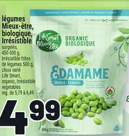 Metro LÉGUMES MIEUX‑ÊTRE, BIOLOGIQUE, IRRÉSISTIBLE | LIFE SMART, ORGANIC, IRRÉSISTIBLE VEGETABLES offer