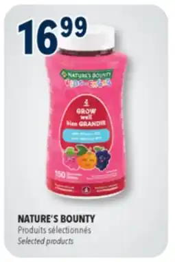 Familiprix NATURE'S BOUNTY, Selected products offer
