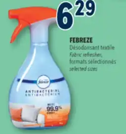 Familiprix FEBREZE Fabric refresher selected sizes offer