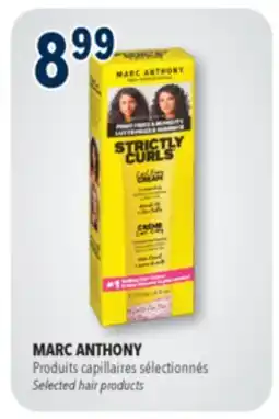 Familiprix MARC ANTHONY, Selected hair products offer