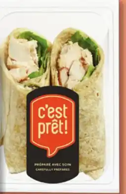 IGA C'EST PRÊT! WRAP offer