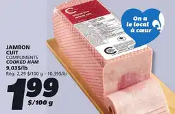 IGA COMPLIMENTS COOKED HAM offer