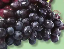 IGA SEEDLESS BLACK GRAPES offer