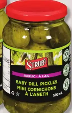 IGA STRUB'S PICKLES offer