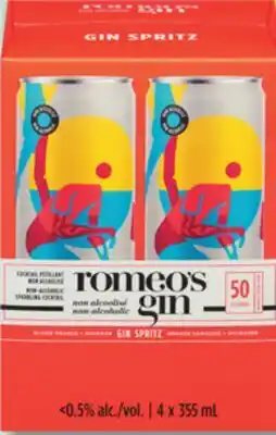 IGA ROMEO'S NON-ALCOHOLIC SPARKLING COCKTAIL offer