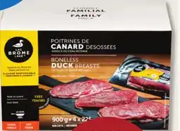 IGA LAC BROME BONELESS DUCKS BREASTS offer