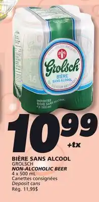 IGA GROLSCH NON-ALCOHOLIC BEER offer