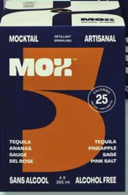 IGA MOX ARTISANAL MOCKTAIL offer