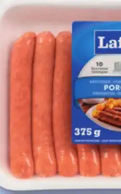 IGA LAFLEUR FRESH SAUSAGES OR BREAKFAST SAUSAGES offer