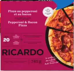IGA RICARDO FROZEN PIZZA offer