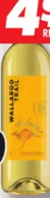 IGA WALLAROO TRAIL WHITE OR RED WINE offer