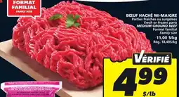 IGA MEDIUM GROUND BEEF offer