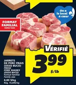 IGA FRESH PORK SHANKS (OSSO BUCO) offer