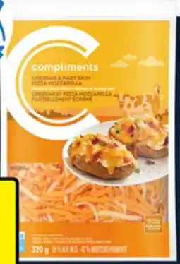 IGA COMPLIMENTS SHREDDED CHEESE offer
