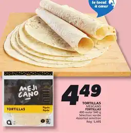 IGA MEJICANO TORTILLAS offer