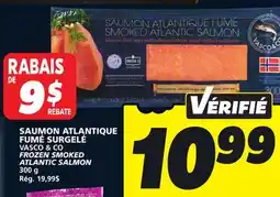 IGA VASCO & CO FROZEN SMOKED ATLANTIC SALMON offer
