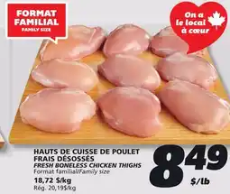 IGA FRESH BONELESS CHICKEN THIGHS offer