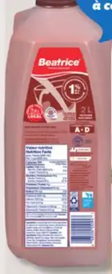 IGA BEATRICE* CHOCOLATE MILK offer