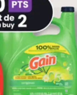 IGA GAIN LAUNDRY DETERGENT offer