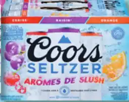 IGA COORS SELTZER ALCOHOLIC MALT BEVERAGE offer