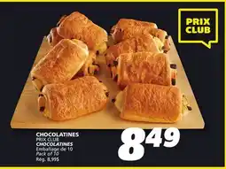 IGA PRIX CLUB CHOCOLATINES offer