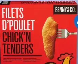 IGA BENNY & CO. FROZEN BREADED CHICKEN FILLETS offer
