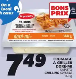 IGA SAPUTO GRILLING CHEESE offer