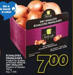 IGA ATTITUDE FRAÎCHE DRY SHALLOTS offer