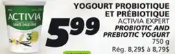 IGA ACTIVIA EXPERT PROBIOTIC AND PREBIOTIC YOGURT offer