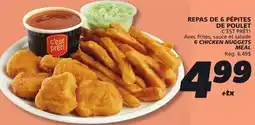 IGA 6 CHICKEN NUGGETS MEAL offer