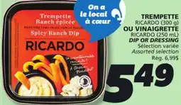 IGA RICARDO (250 mL) DIP OR DRESSING offer
