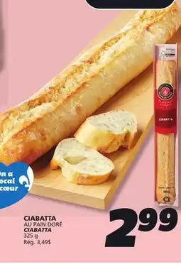 IGA AU PAIN DORÉ CIABATTA offer