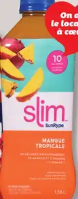 IGA SUNRYPE SLIM COCKTAIL OR FRUIT JUICE offer