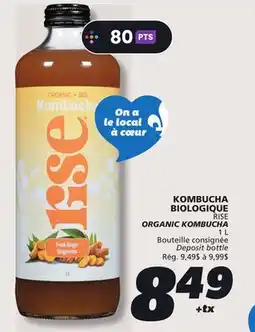 IGA RISE ORGANIC KOMBUCHA offer